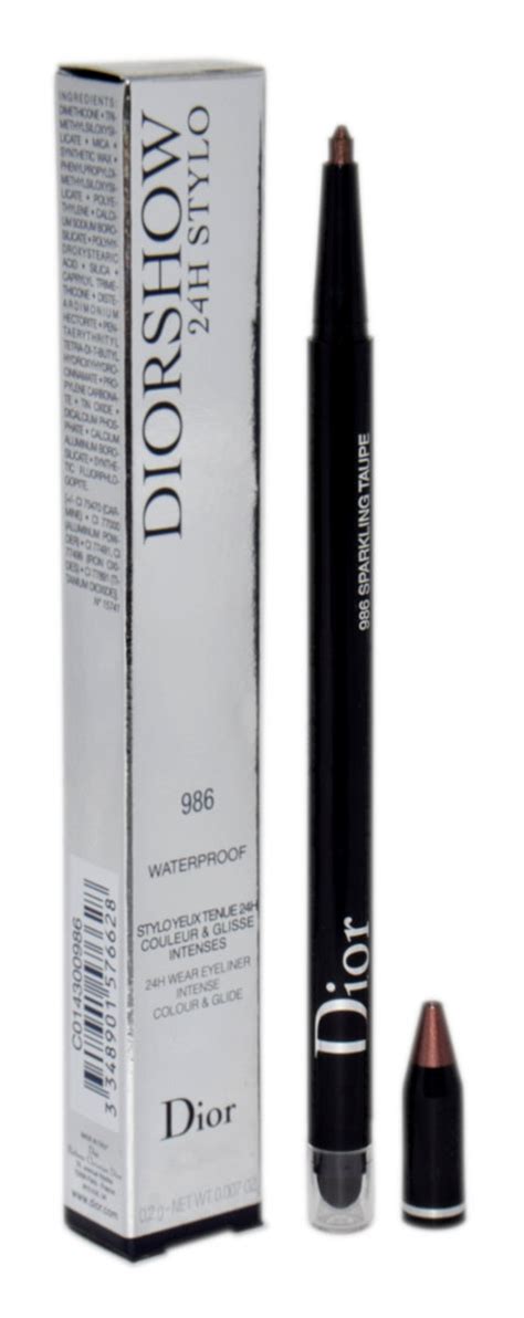 dior sparkling taupe eyeliner